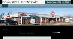 Desktop Screenshot of downriverurgentcare.com