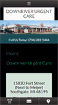 Mobile Screenshot of downriverurgentcare.com